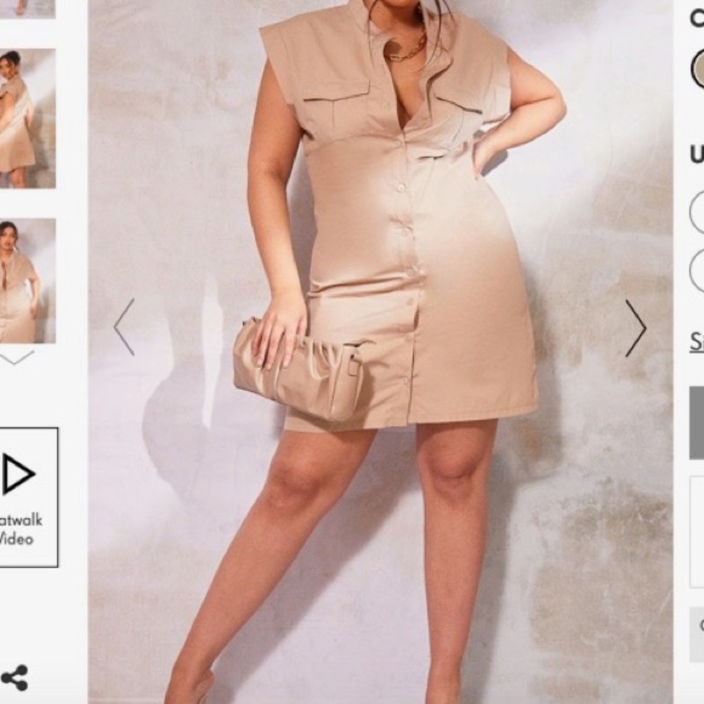 Pretty Little thing Utility Dress